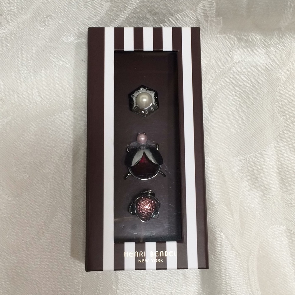 Henri Bendel Pin set RARE - Picture 3 of 7